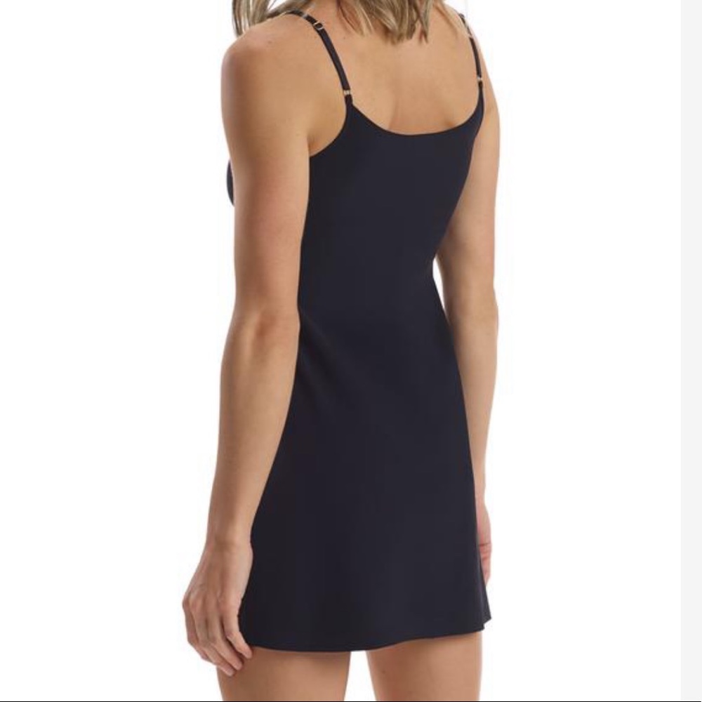 Commando Mini Cami Slip Dress Black S/M